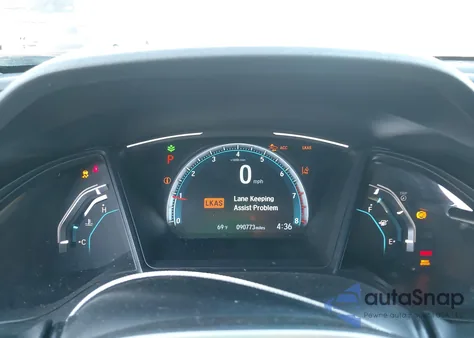 2019 Honda Civic Lx из США, поврежденный, VIN 19XFC2F67KE208167